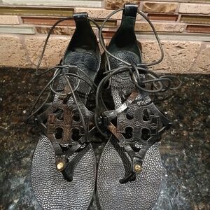 Tory Burch Black Sandals